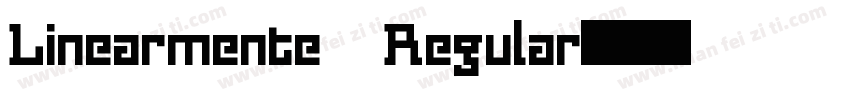Linearmente Regular字体转换